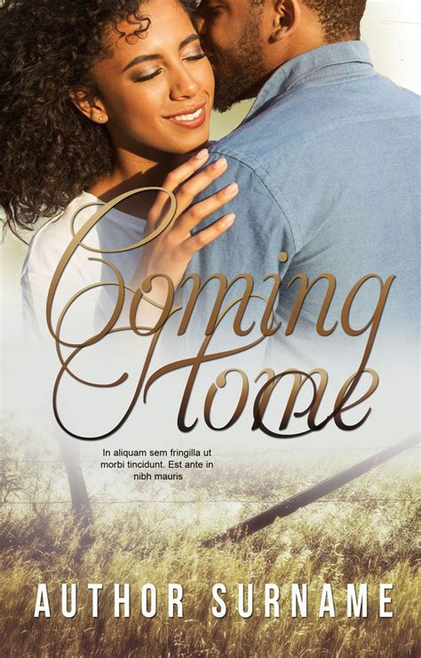 Covers In Color Premade Book Covers African American Romance Cover