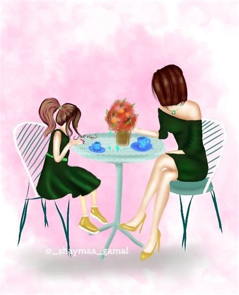 mother and daughter 💕 digitalart illustration disney princess disney
