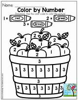 Numbers Worksheet Preschoolers Apples Moffattgirls sketch template
