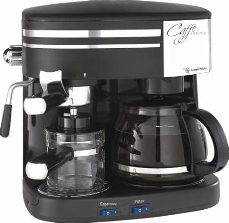 russell hobbs    combi coffee machine  filter coffee espresso  cappuccino