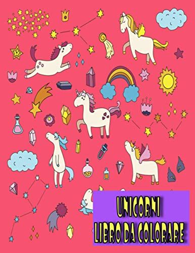unicorni libro da colorare una bella libro da colorare per bambini e