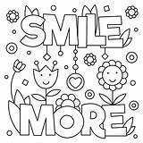 Coloring Pages Quotes October Quote Inspiring Inspirational Smile Printable Kids Sheets Print Colouring Color Word Getdrawings Pdf Fascinating Cool Comments sketch template