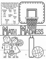 Color Rounding Decimals Numbers Madness March Math Minds Sharpening Hope Enjoy sketch template