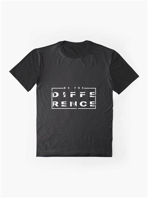 be the difference t shirt by makhlouf87 redbubble t shirt t