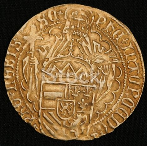 medieval gold coin stock photo royalty  freeimages