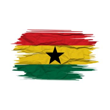 ghana flag clipart vector ghana flag brush stroke ghana ghana flag