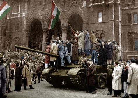some pictures of hungarian revolution of 1956