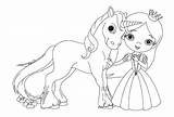 Fairy Fairies Unicorns Unicornio Colorear Einhorn Prinzessin Ausmalbild Ausmalen Princesa sketch template