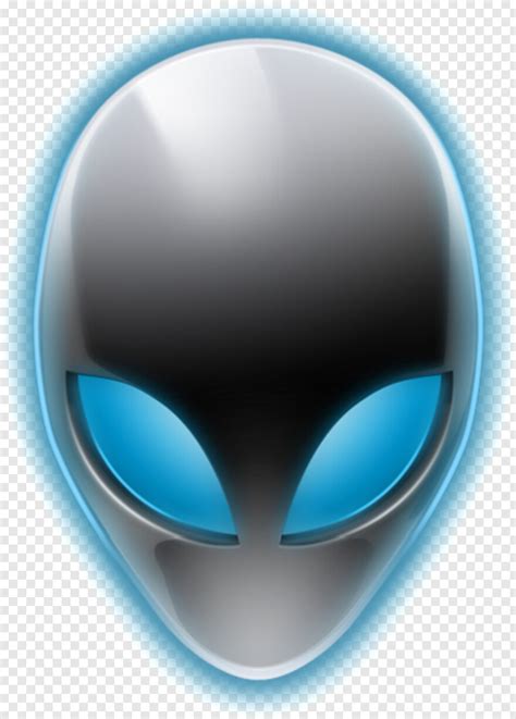 alien logo alienware logo blue png hd png