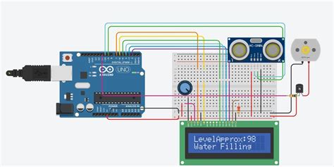 water level indicator  pump controller  arduino hackatronic