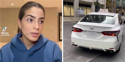 tiktoker warns toronto about a taxi scam she fell for and shares a video