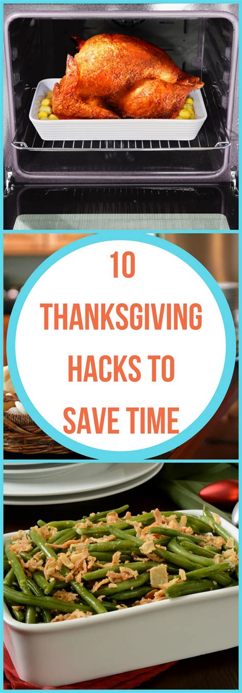 10 Thanksgiving Food Hacks To Save Time Thanksgiving Cooking