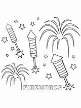 Fireworks Firework Gaddynippercrayons sketch template