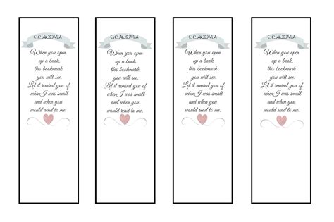 mothers day bookmarks printable