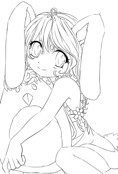 awesome remarkable anime girl coloring pages  coloring pages
