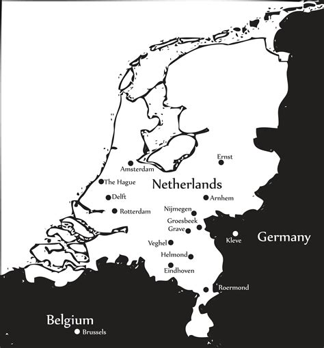 map   netherlands  wwii time travel netherlands map