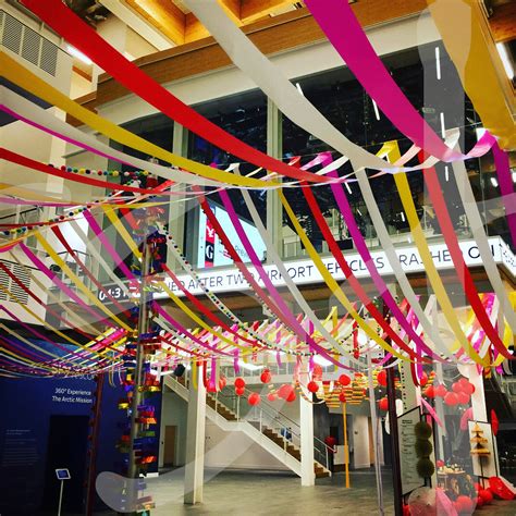 ribbon canopies ceiling decorations  lets party