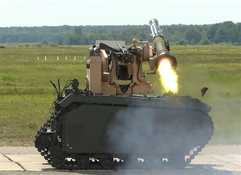 russias nightmare  americas javelin missile wielding titan robots hunt tanks