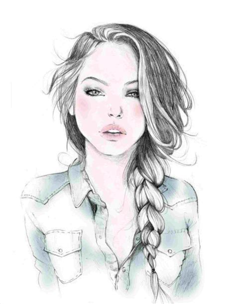 pinterest girl drawing  paintingvalleycom explore collection  pinterest girl drawing