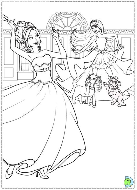 princess barbie coloring pages art floppy