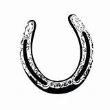 Horseshoe Hoof Clipart Horse Shoe Drawing Horseshoes Print Printable Template Cliparts Feet Clipartmag Drawings Coloring Library Collection Earrings Extraordinary sketch template