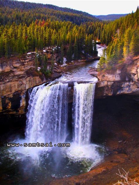 Kakwa Falls Alberta Canada Alberta Canada Waterfall Photo