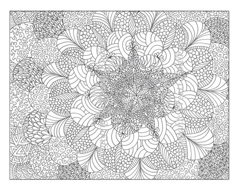 printable zentangle coloring pages   printable