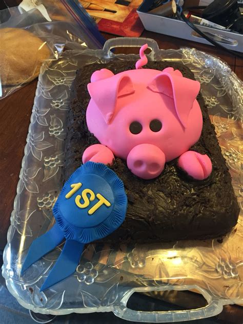 pig cake pig cake cake desserts