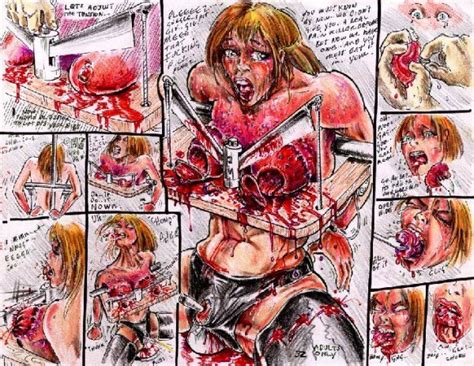 prestongraphics sickest breast torture comics