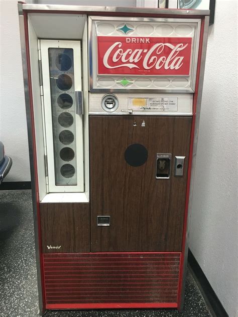 vintage coke vending machine built feb  ebay