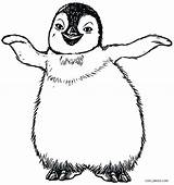 Penguin Coloring Pages Baby Cute Penguins Printable Drawing Emperor Color Kids Print Colouring Rockhopper Sheet Christmas Step Preschool Template Getdrawings sketch template