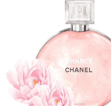 chance chanel pink perfume digital design poster wall art etsy