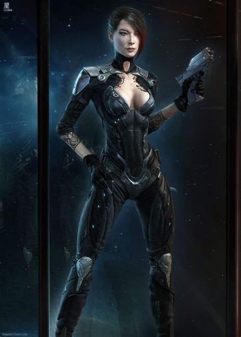now this is the female shepard we should be voting for kotaku australia
