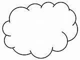 Cloud Clipart Outline 1087 Wikiclipart sketch template