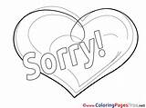 Sorry Coloring Pages Im Cards Printable Sketch Sheets Az Sketchite Template Printabletemplates sketch template