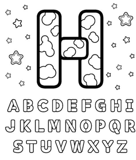 letter  alphabet coloring pages printable alphabet coloring pages