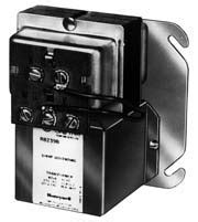 honeywell enclosed spud mount switching relays  fan centers