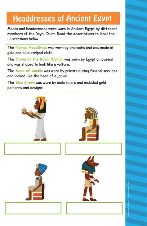 Ancient Egypt Activity Sheet Little Passports Blog
