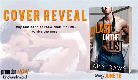 Cover Reveal Excerpt And Giveaway Last On The List Amy Daws Two