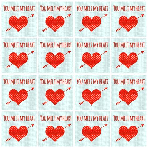 valentines day printables  hearts  arrows  blue background
