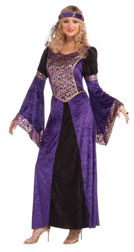 Forum Medieval Maiden Deluxe Costume Purple Black