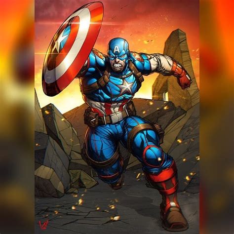 Pin By William See On Marvel Heroes And Villains Captain America Comic