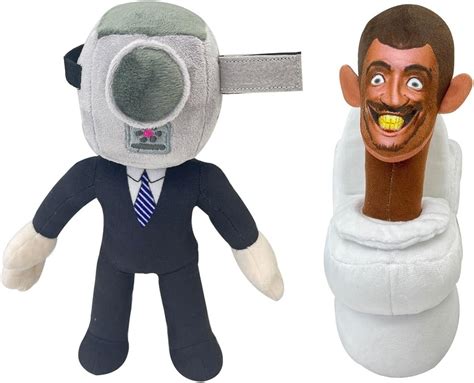 skibidi toilet plush toy creative funny stuffed animated game