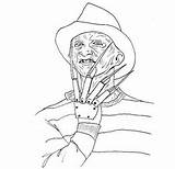 Coloring Pages Freddy Krueger Chucky Horror Scary Doll Drawing Jaws Movie Colouring Printable Color Movies Jason Halloween Google Draw Icp sketch template