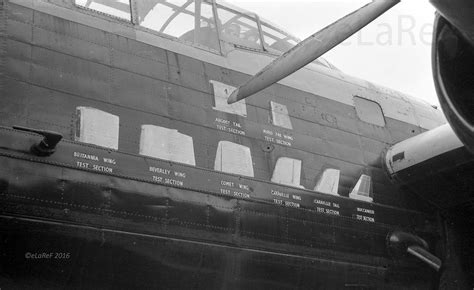 avro lincoln napier icing research  rf trial details