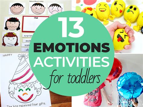 games emotions activities  toddlers preschoolers