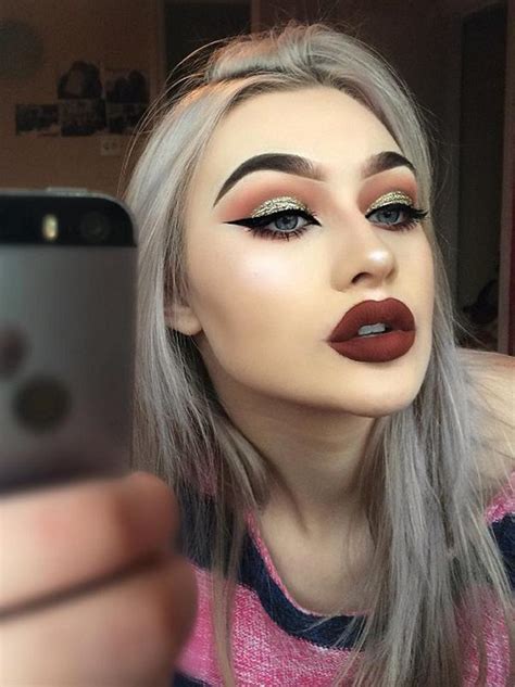 cute full face makeup  tutorial pics