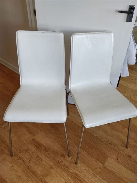 white leather kitchen chairs ikea dining table chairs