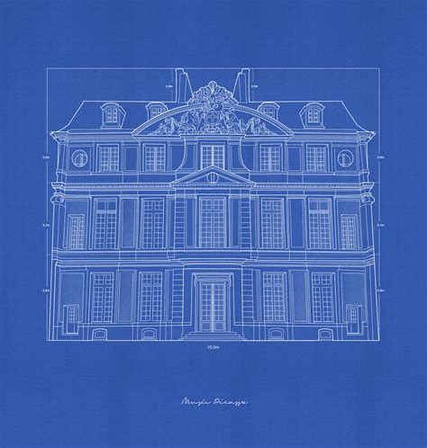 blueprints architectural drawings  behance