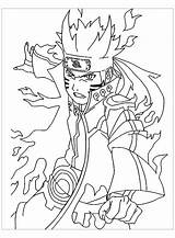 Naruto Coloring Pages Kids Printable Color Print Anime Sketch Template sketch template